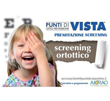 Prenota Screening Ortottico  