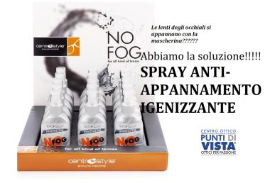 Spray IGENIZZANTE  ANTI APPANNAMENTO