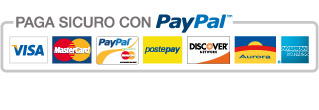 Pagamenti sicuri con PayPal